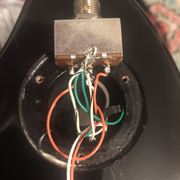 This is what a Chico guitar center solder job looks like. Not to mention the fact that he wired it out of phase.