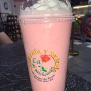 Strawberry Vanilla milkshake