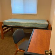 Stained mattress.