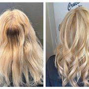 Color Correction Highlight Glaze and Olaplex Treatment by Jennifer Cooper
