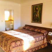 Betcha these bed spreads haven't been washed since 1945. Everything here is junky & funky. All I can think of are GERMS. Yucko.
