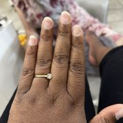 Nails are long and healthy!