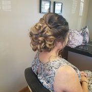 Bridal updo