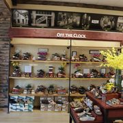Beck's Shoes is divided by departments. The "Off the Clock" Department has Men's and Women's casual/dress shoes.