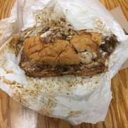 "BBQ sandwich" "Don't eat and drive"