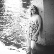 Black and white.  Five mile park.