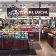 the inside of a grocery store