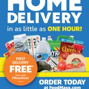 home delivery flyer