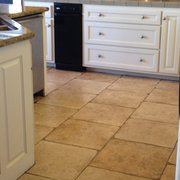 Tile after cleaning and sealing