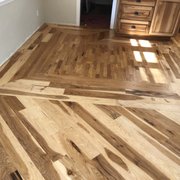 Hickory flooring