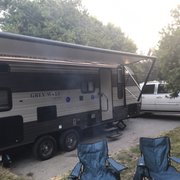 2018 Forest River 23ft Grey Wolf BunkHouse that sleeps up to 7 people. This trailer is luxury inside and has all of the comforts of home.