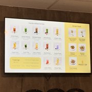 Menu as of Jan 2023
