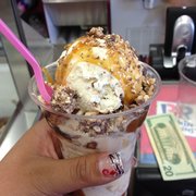 Snicker Sundae, YUM!! made by Heather.