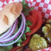 My yummy burger :)