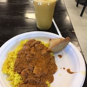 Chicken tikka masalaplate