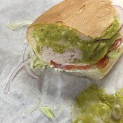 Turkey guacamole. Pretty Bomb but avocado would be better.