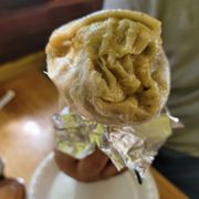 Chile verde burrito!