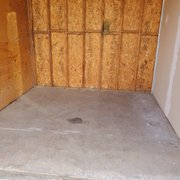 That's a 10x10 unit. Has lots of room to store the things needed