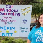 Our own Jennifer G. and a huge supporter of the Survivor Relay for Life of Butte County.