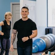 Juvenal Sandoval. On the cusp fitness studio. Small group training sessions.