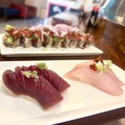 Albacore & Yellow Fin Nigiri