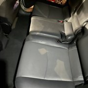 Cleaned interior of a 2014 Toyota Prius.