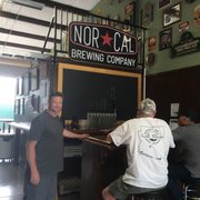 two men at the bar