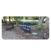 New Irrigation valve manifold.