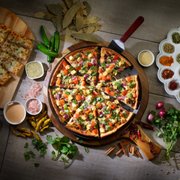a variety of toppings