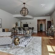 Custom bar & lounging area!