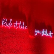 Studio neon sign