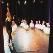 On stage at annual dance recital "HYPErbole"!