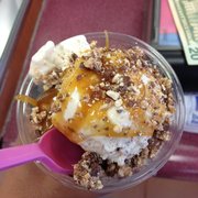 The top of my snicker sundae.