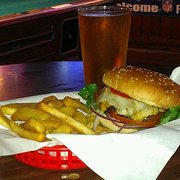 A cheeseburger...