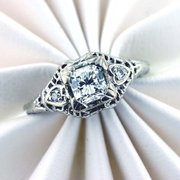 .74 carat vintage ring