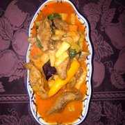 Red curry duck
