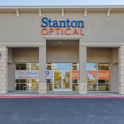 Storefront at Stanton Optical store in Chico, CA 95928