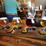 Beer flight 4 for $10