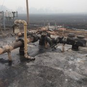 Well Impacted by fire