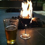 Love for vino. Love for fire.