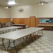 Dining Hall Back View-8' Long Tables