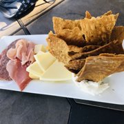 Meat and cheese plate