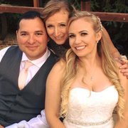 Love love my wedding hair! Angela is amazing! I would recommend her to anyone looking for a perfect look on their special event.