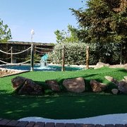 The newly-repaired hole #5, April 29, 2016