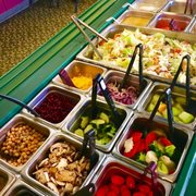 Beat this heat with our Salad Bar! Build your salad the way you like it! Available every day from 11am-close.