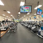Cardio room - Treadmills, stair steppers, ellipticals and bikes.