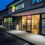 the front of a restaurant