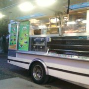 The truck as you walk up to it.