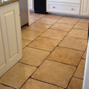 Tile before cleaning and sealing