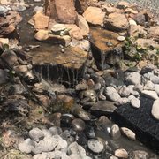 Pondless water feature